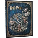 Paperblanks Harry Potter Collection Legends Of Hogwarts Sert Kapak 10X14 Çizgisiz Defter PBD6524 - Çok Renkli