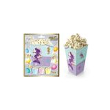 papercraft Deniz Kızı Karakterli Popcorn Mısır Kutusu