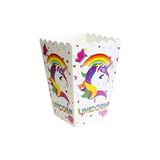 papercraft Popcorn Kutusu Unicorn
