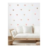 papermoods Boho Asimetrik Kalpler Bebek ve Çocuk Odası Duvar Sticker