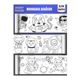 papermoods Kedilerle Uzay Keşfi Temalı 3,75 Metre Rulo Boyama Kağıdı - Bebek Ve Çocuklar Için Eğitici Aktivite