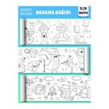 papermoods Neşeli Hayvanlar Temalı 3,75 Metre Rulo Boyama Kağıdı - Bebek Ve Çocuklar Için Eğitici Aktivite