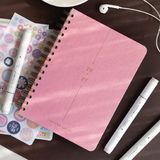 Paperora 2026-2027 A5 Spiralli Keten Akademik Ajanda - Şeker Pembe - 15x21