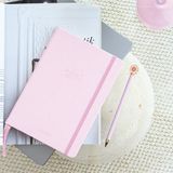 Paperora A5 Bullet Journal Noktalı Defter 140 gr 80 Yaprak Açık Pembe 15 x 21 cm 1 Adet