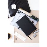 PAPERORA A5 Bullet Journal Noktalı Defter 140 gr. 80 Yaprak Deep Charcoal
