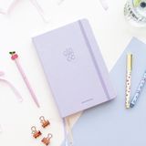 Paperora A5 Bullet Journal Noktalı Defter 140 Gr. 80 Yaprak Lila 15x21 cm 1 Adet - Mor