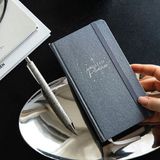 Paperora Charmlı Süresiz Haftalık Planlayıcı Cep Ajanda 9X17 cm Füme - Süresiz Cep Ajanda