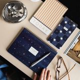 Paperora Haftalık ve Günlük 3’lü Masaüstü Süresiz Planlayıcı Set - Galaksi - Standart