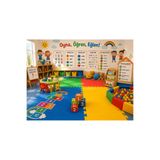 papey 50X50 10-13MM Eva Dış Zemin Karosu Puzzle Yapboz Yer Matı Çocuk Oyun Karosu