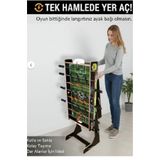 papey Katlanabilir Langırt Masası | 8Kollu |Masa Maçı/MDF | 22 Oyuncu & 2 Top | Futbol | 121x60.5x80.8 cm AHŞAP MASA MAÇI OYUNU Orta Boy (AYAKLI) ** YENİ **