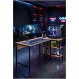 papi-co Nexus Oyuncu Masası 60x140 Cm, Çam Renk Bilgisayar Masası, Gamer Masası, Gaming Masa, Çalışma masası