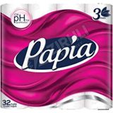 Papia 32'li Tuvalet Kağıdı 1 Katlı 1 Rulo Ultra Yumuşak Ekstra Dayanıklı Kullanım