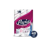 Papia Dekor Kağıt Havlu, 48 Rulo, 3 Katlı