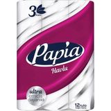Papia Kağıt Havlu 12'li Dayanıklı ve Ultra Emici Rulolar ile Mutfak Temizlik İşlerinizi Kolaylaştırın