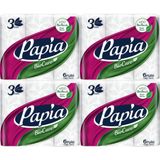 Papia Kağıt Havlu (3 Katlı) 24 Lü Set Bio Care (4pk*6) - Beyaz