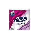 Papia Platinum 32'li Tuvalet Kağıdı Ultra Yumuşak 3 Katlı Ekstra Dayanıklı Rulo