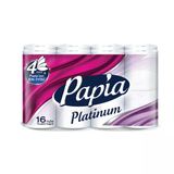 Papia Platinum 4 Katlı Tuvalet Kağıdı 16'lı - 8 Adet