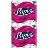Papia Tuvalet Kağıdı 3 Katlı, 64'lü Paket (2 Paket x 32 Rulo)