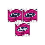 Papia Tuvalet Kağıdı 3 Katlı, B Side Teknolojisi, 96'lı Set, 32x3