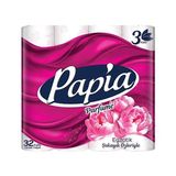 Papia Ultra Yumuşak 32'li Egzotik 3 Katlı Tuvalet Kağıdı Ekstra Dayanıklı