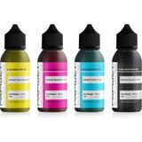 Papijet Epson Yazıcılar ile Uyumlu Süblimasyon Mürekkep 4X100ML Cmyk Set - Siyah - Sarı - Magenta - Cyan