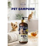 Papilion Yulaf & Bal Özlü Pet Şampuanı 300 ml 2in1 Köpek ve Kedi İçin Vegan Boyasız Tüy Bakım Şampuanı