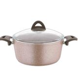 Papilla Vilma Dövme Granit 24 cm Derin Tencere
