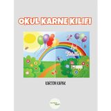 Papirus Craft Gökkuşağı Temalı Karne Kılıfı (10 Adet) Karne Kabı, Karne Hediyesi , Öğrenci