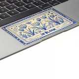Papscover Macbook Pro 13" (2013-2015 Retina) Kaplama - Porselen Çiçekler