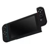 PapsCover Nintendo Switch Kaplama Siyah Karbon Fiber