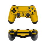 PapsCover Ps4 DualShock Kaplama Dokulu Sarı