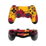 Papscover Ps4 Dualshock Kaplama Sarı Kırmızı