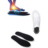 Papuç Sepeti 4293 Ortopedik Rahat Memory Foam Hafızalı Ayakkabı İç Tabanlık Siyah 44