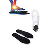 Papuç Sepeti 4293 Ortopedik Rahat Memory Foam Hafızalı Ayakkabı İç Tabanlık Siyah 44