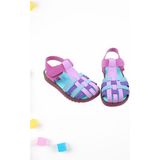 Papuç Sepeti ARZEN-2881 Sedef Ortopedik Kız Çocuk Sandalet