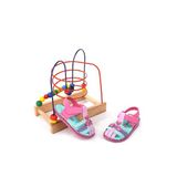 Papuç Sepeti Arzn 4833 Kız Bebek Ortopedik Rahat Taban Sandalet