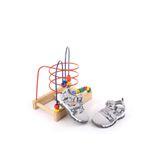 Papuç Sepeti - Arzn 4836 Erkek Bebek Ortopedik Rahat Taban Sandalet Gri 25