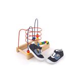 Papuç Sepeti - Şrbb 4804 Erkek Bebek Ortopedik İlk Adım Ayakkabısı Laci-Beyaz 19