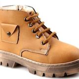 Papuçcity Arz 02341 Siyah Kürklü Termal Unisex Çocuk Bot