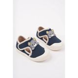 Papuçcity Arzen 03364 Ortopedik Ilk Adım Erkek Çocuk Bebe Spor Ayakkabı - Lacivert