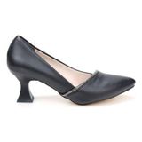Papuçcity Blnr 03168 6 cm Topuklu Kadın Stiletto Ayakkabı - Siyah