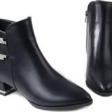 Papuçcity Dnz 03008 Kadın 3,5 Cm Topuklu Bot