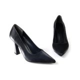 Papuçcity Dnz 03011 8,5 cm Topuklu Kadın Stiletto Ayakkabı - Siyah