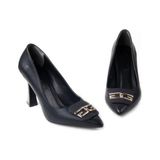 Papuçcity Dnz 03013 8,5 cm Topuklu Kadın Stiletto Ayakkabı - Siyah