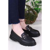 Papuçcity Fncy 03162 Kadın Günlük Loafer Ayakkabı - Siyah