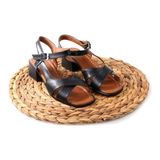 Papuçcity Frzn 02879 4,5 cm Kadın Topuklu Sandalet