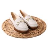 Papuçcity Lgzz 02704 Bej Ortopedik Günlük Kadın Loafer Ayakkabı