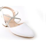 Papuçcity Mhtp 02717 3 5 cm Topuklu Kadın Stiletto Ayakkabı - Bej