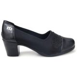Papuçcity Nrfx 03233 Kadın Feta Topuklu Ayakkabı - Siyah