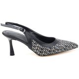 Papuçcity Ony 03129 7 cm Topuklu Kadın Stiletto Ayakkabı - Siyah
